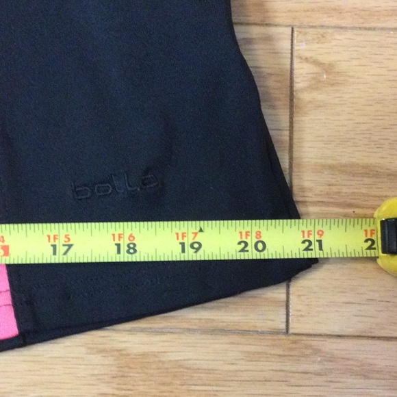 XS Bolle black newsprint tennis dress - Picture 12 of 16